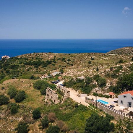 Villa Serenity Vóvikes Buitenkant foto