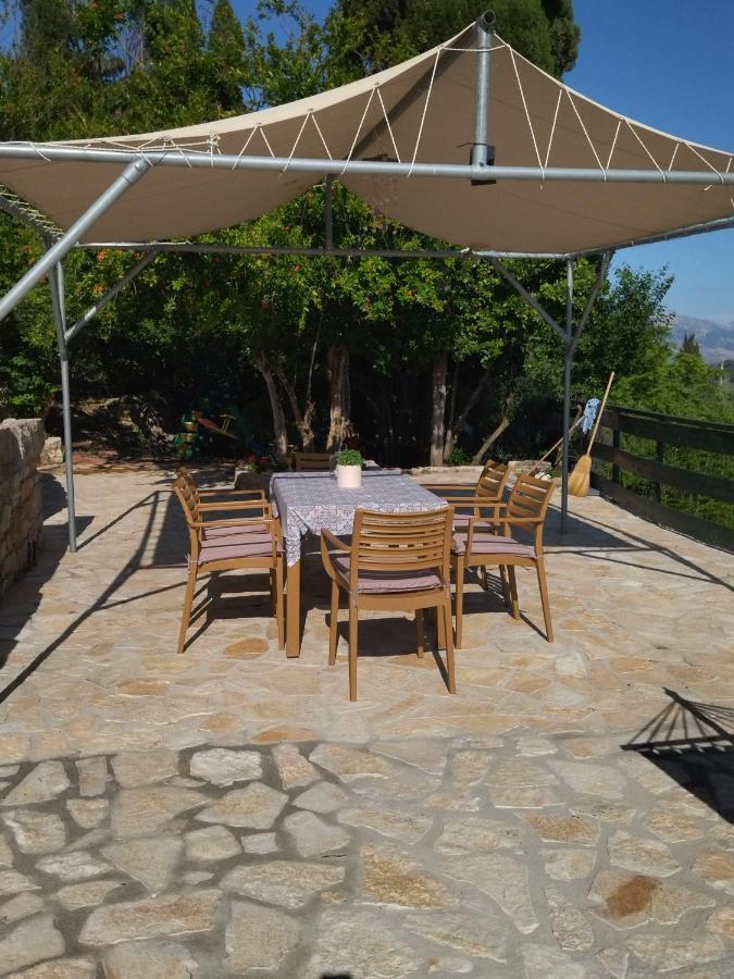Villa Serenity Vóvikes Buitenkant foto