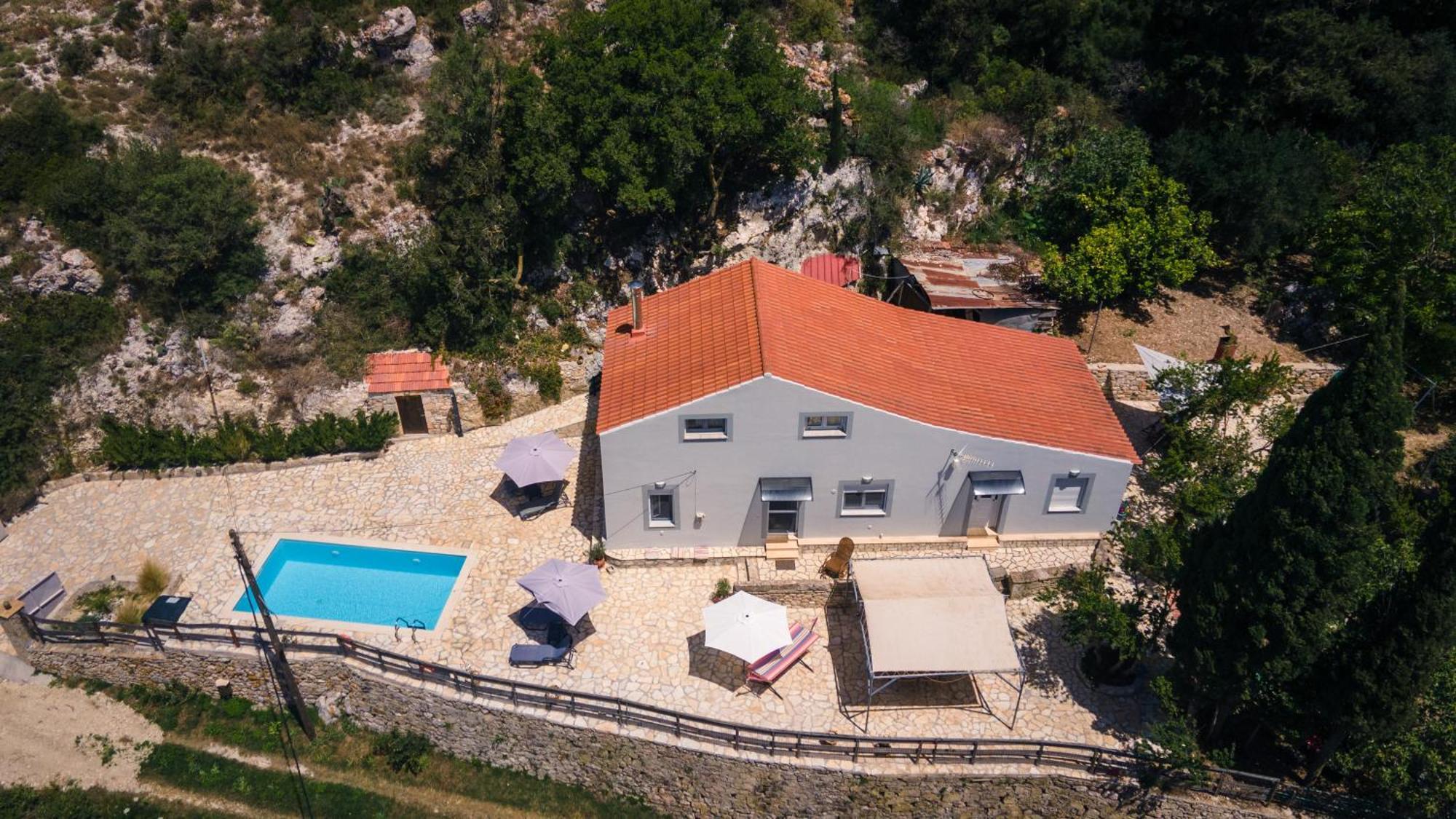 Villa Serenity Vóvikes Buitenkant foto