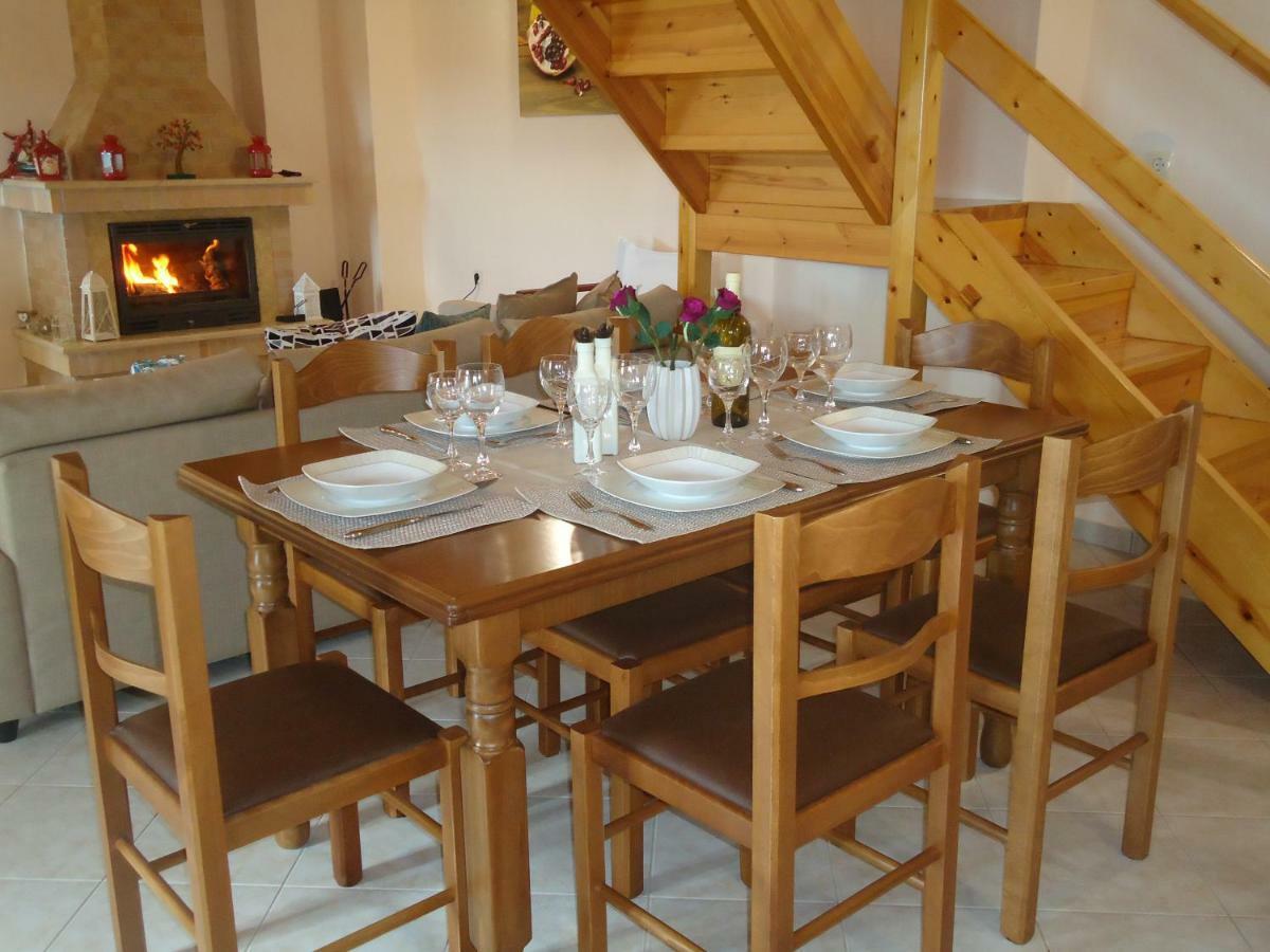 Villa Serenity Vóvikes Buitenkant foto